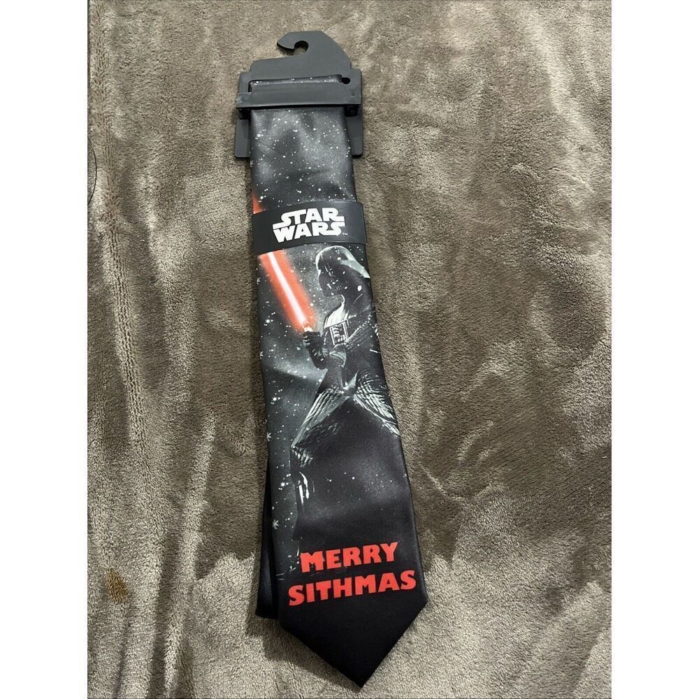 Star Wars Christmas Tie Darth Vader Merry Sithmas New with tags